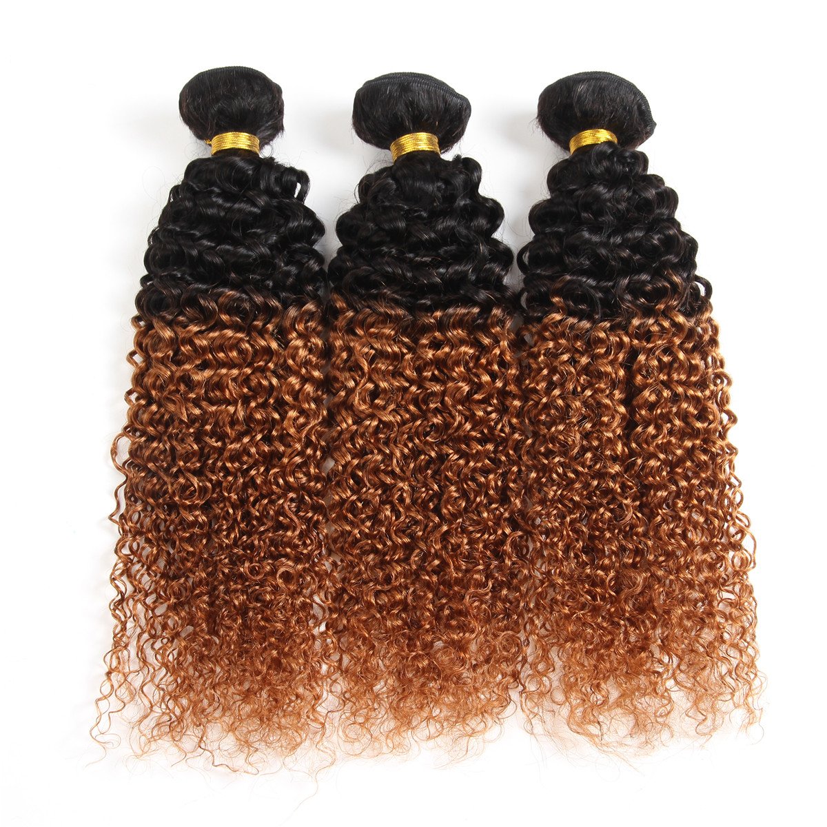 Jerry Curls Bundle Two tone Ombre T1B30i