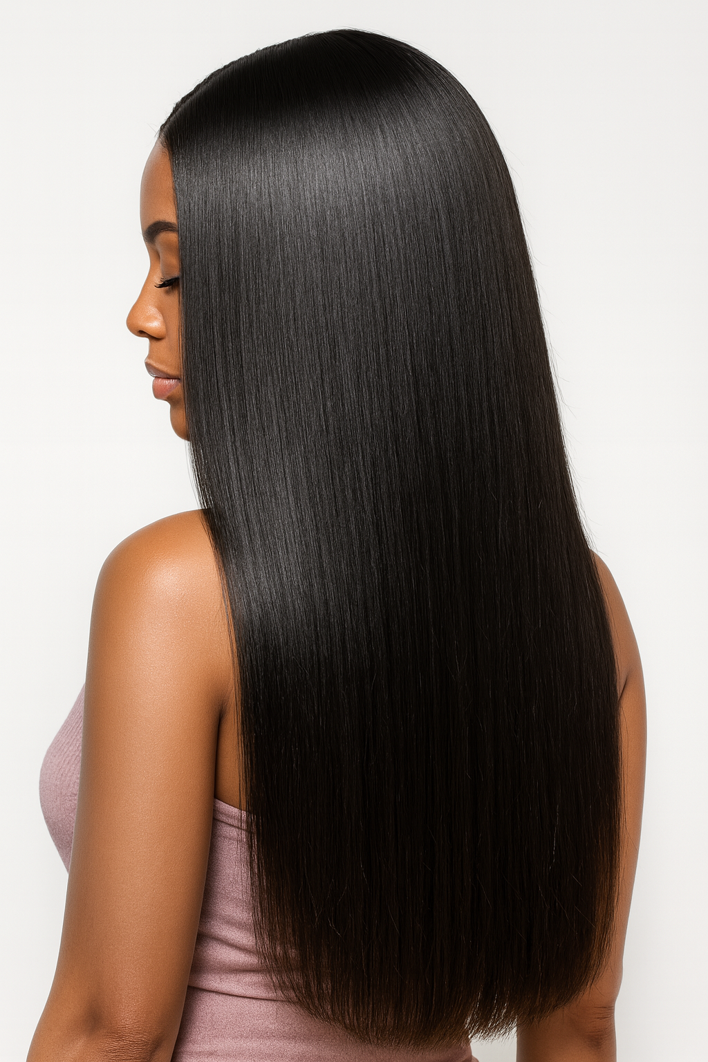 Raw Straight Clip-in Hair Extensions (Set of 8)