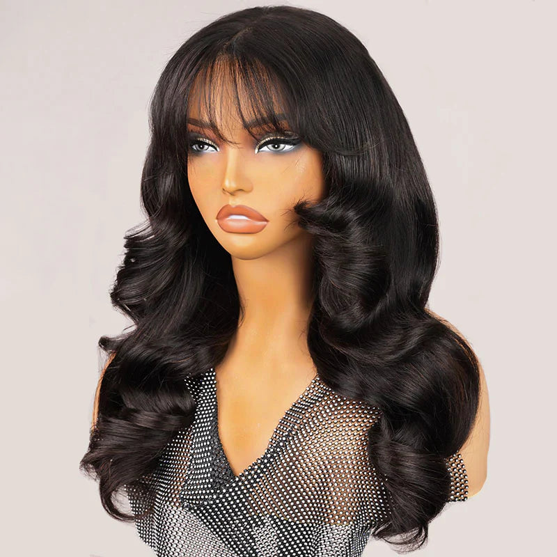 6x5 Glueless Wig with Bangs