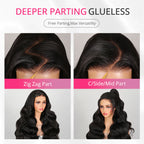 6x5 Pre-cut Glueless Wig - Body wave