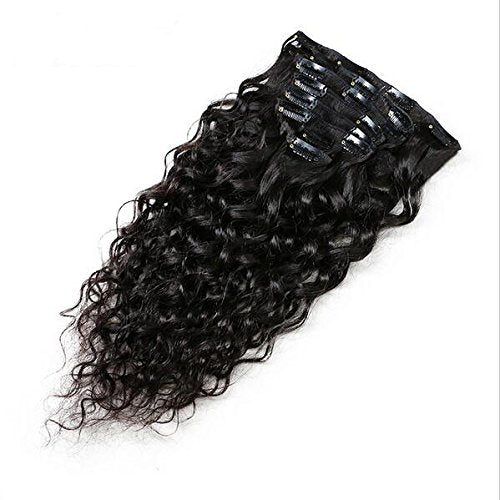 Raw Water Wave Clip-in Hair Extensions  (Set of 8)
