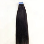 European  Straight Tape-in Hair - Black