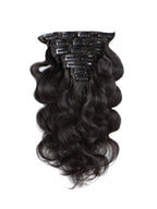 Raw Body Wave Clip-in Hair Extensions (Set of 8)